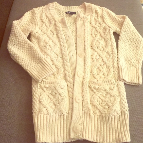 Gap cable neat cardigan for little girl