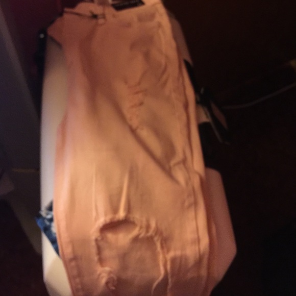 Pink fashion nova jeans