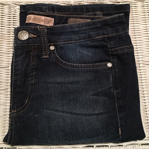 Nine West Slim Bootcut Dark Jeans