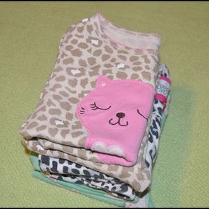 3 Toddler PJ sets.