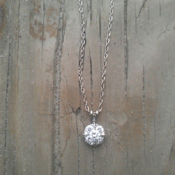 Vintage diamond pendant - Picture 1 of 4