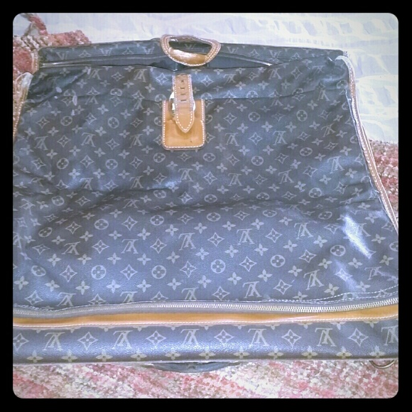 Vintage Authentic Louis Vuitton Garment Bag