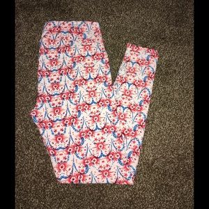 NWOT TC Fireworks LuLaRoe Leggings