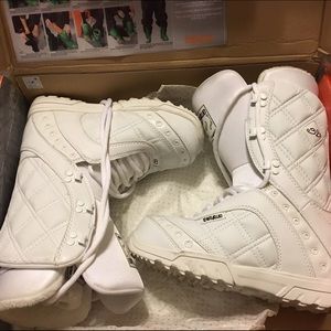 Thirty-two Snowboard boots.