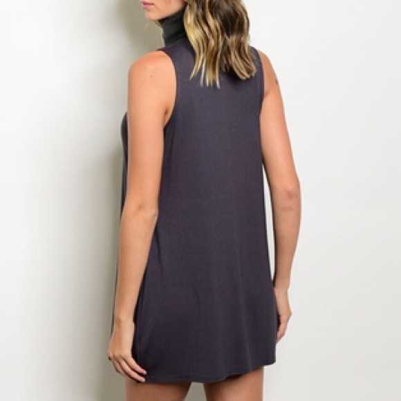 3 for $20 🚨Turtleneck Jersey Knit Dress - Picture 4 of 5