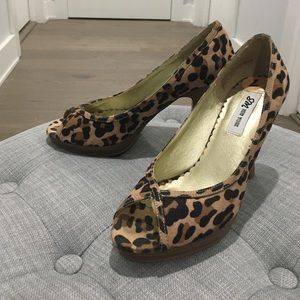 Cheetah print heels
