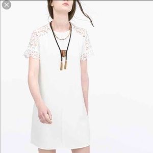 Zara guipure dress