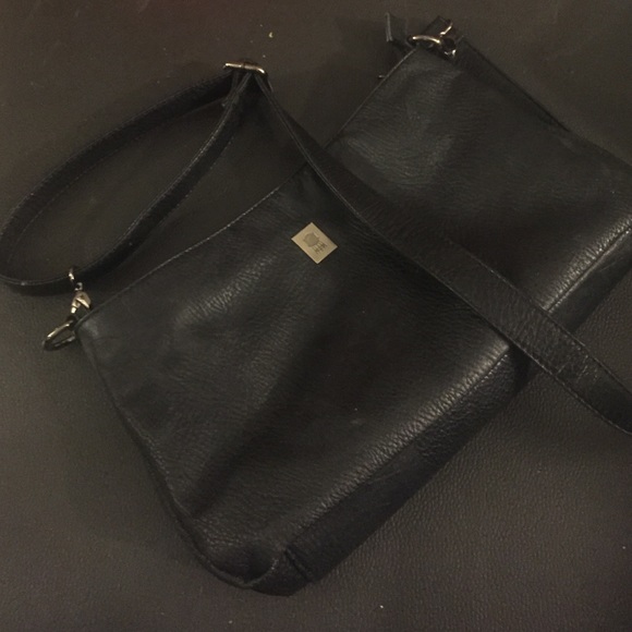 Brooklyn industries black crossbody bag