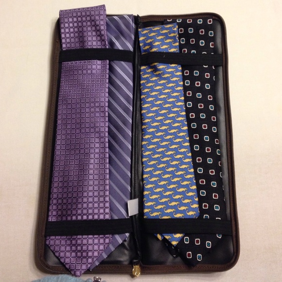 Leather ties case - Picture 3 of 4