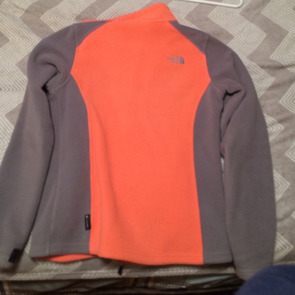 Orange and gray north face coat! - Picture 3 of 3