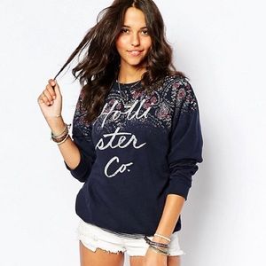 Hollister oversized sweatshirt