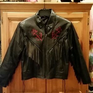 Ladies Leather Coat
