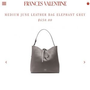 Authentic Frances Valentine Leather Purse