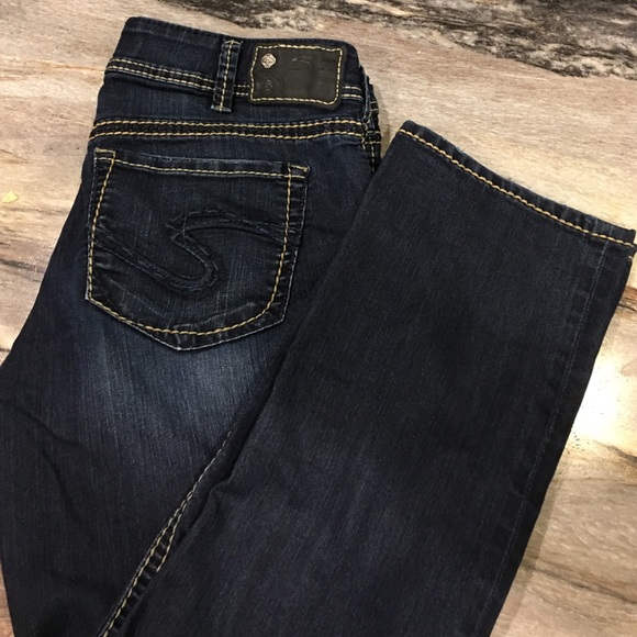 Silver Suki Capri size 30