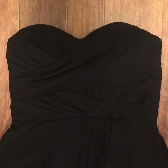 Express little Black Strapless Dress - Picture 3 of 4