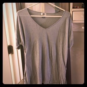 Drape V Neck Top