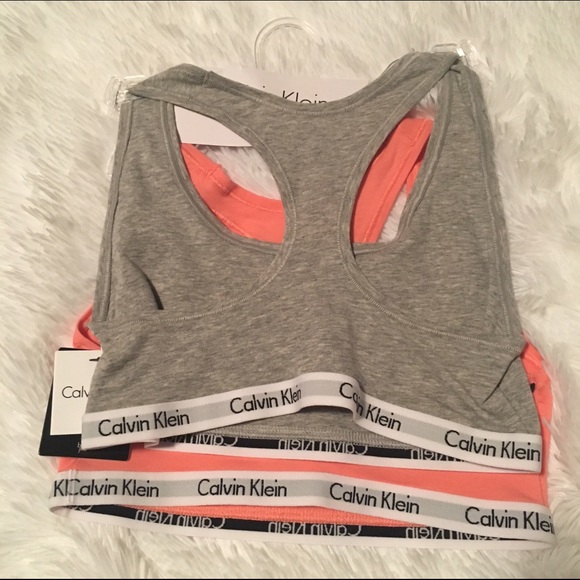 BNWT Set of 2 Calvin Klein Bralettes - Picture 3 of 3