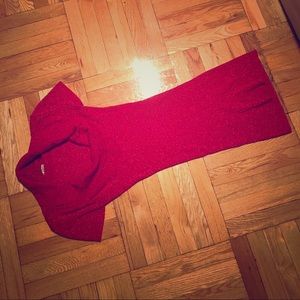 Simple sparkly sweater dress