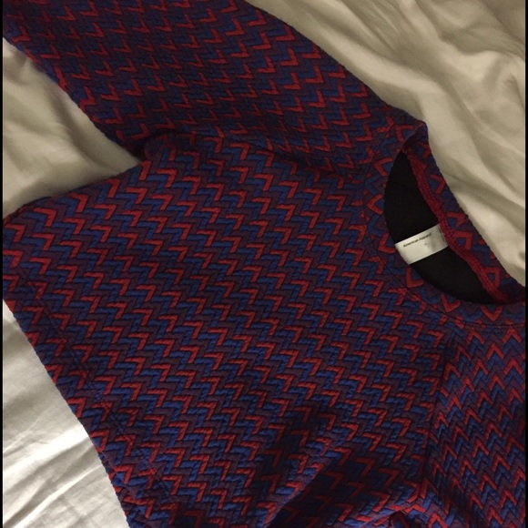 AA raglan jacquard crop top - Picture 4 of 4