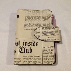 Rare Galliano Gazette Pocket Planner