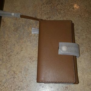 Authentic Coach leather phone clutch/wristlet