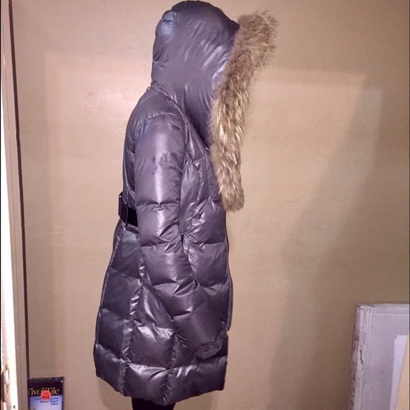 Mackage long puffer jacket with full fur hood - Picture 2 of 4