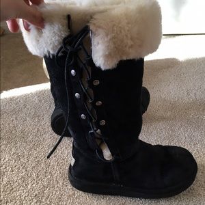 Uggs Australia boots size 6 lace up