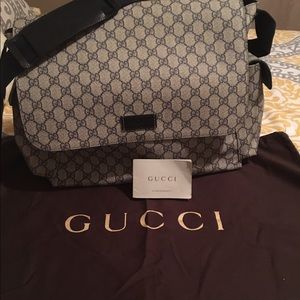 Gucci diaper bag