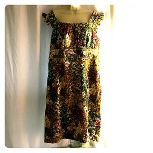 Eshakti stretch cotton formfitting sheath dress 1X