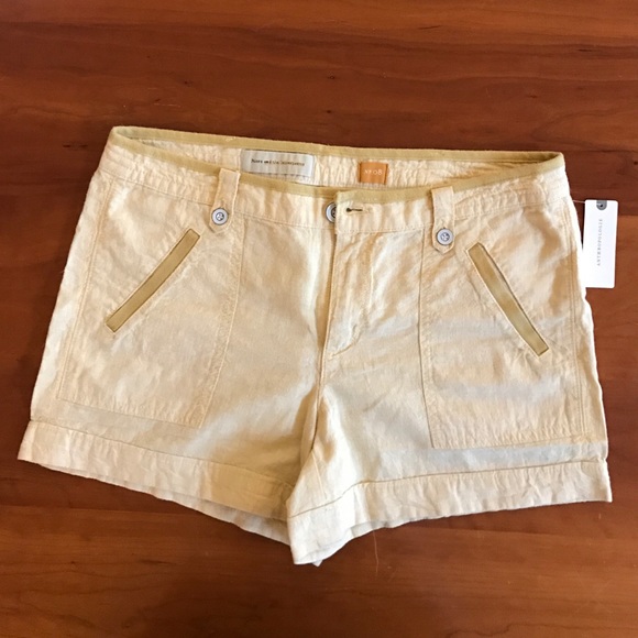 Anthropologie Pilcro Linen shorts, size 8
