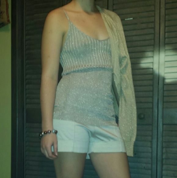 SOLD!!!!!   DKNY CITY TANK & no boundaries shorts