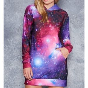 Blackmilk Galaxy purple slouchy