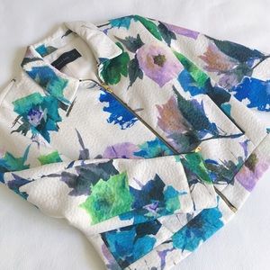 Floral Moto Jacket