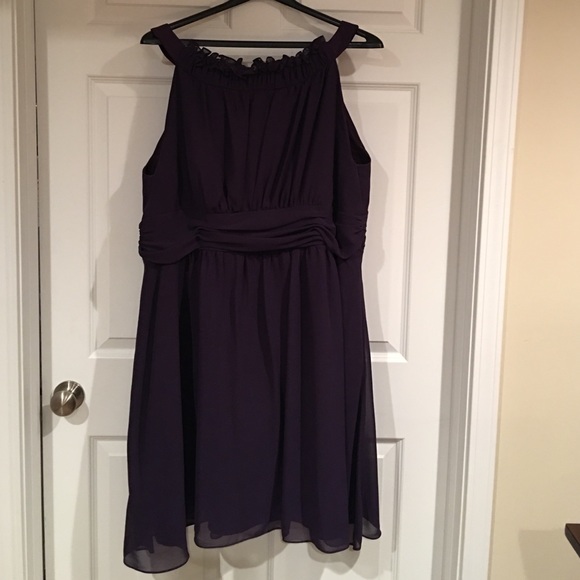 Dark Plum/Purple Cocktail Dress
