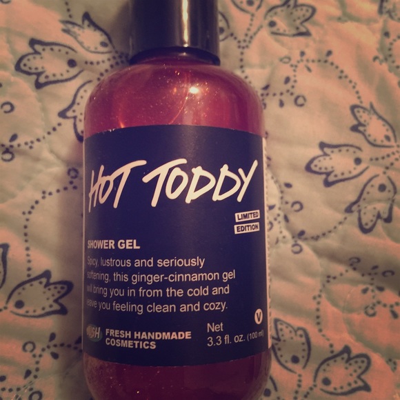Lush Hot Toddy Shower Gel limited edition