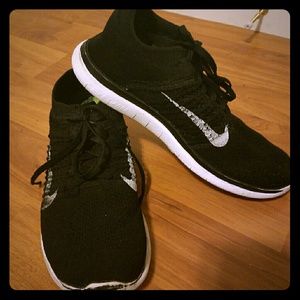 Nike Free 4.0 Flyknit Running Tennis Shoes