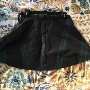 Plaid skirt