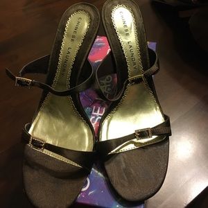 NWT Chinese Laundry brown dress heels