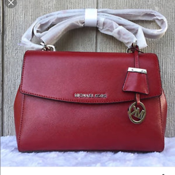 NWOT Red Michael Kors Bag