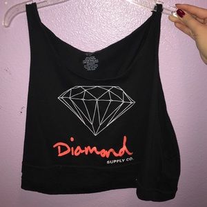 Diamond Supply Co. Crop Top