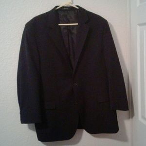 Van Heusen black 2 piece suit