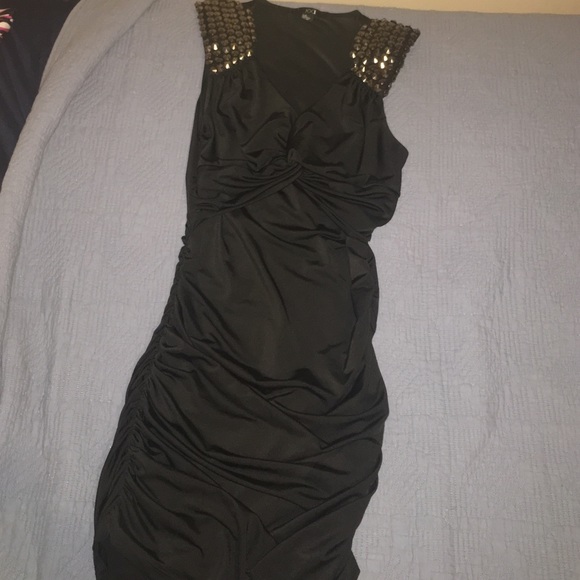 2 black party dresses $10