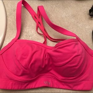 VSX Dream Angel Racerback Sports Bra 32C- Hot pink