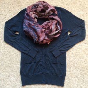 Nearly Navy Layering Cardigan