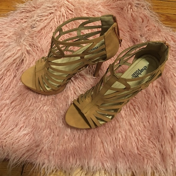 Charlottes Russe Peeptoe heels