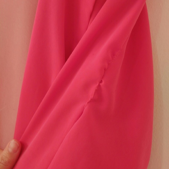 Bright pink cloth blazer - Picture 4 of 4