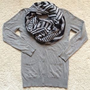 Grey Layering Cardigan