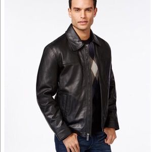 Perry Ellis Leather Jacket