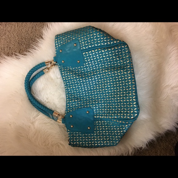 Turquoise bag