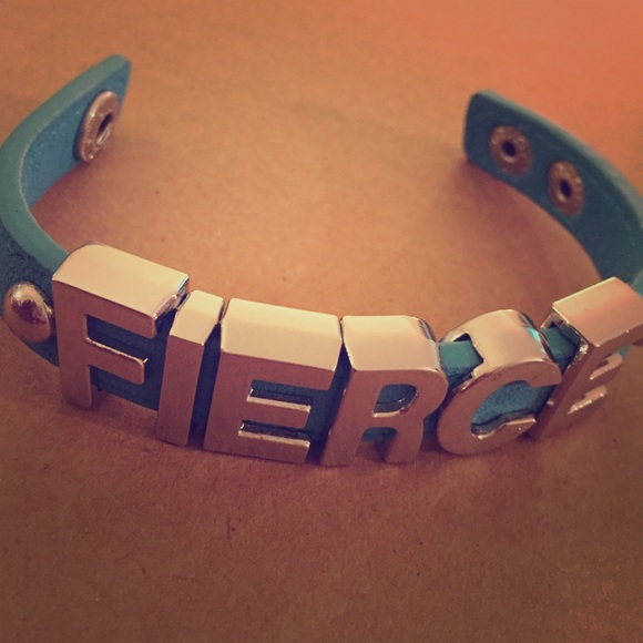 BCBG FIERCE Statement Bracelet .